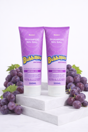Shampoo Bubbaluu Aroma Uva – Sin Sal