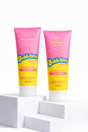 Pack Shampoo + Bálsamo Bubbaluu – Aroma Tutti Frutti